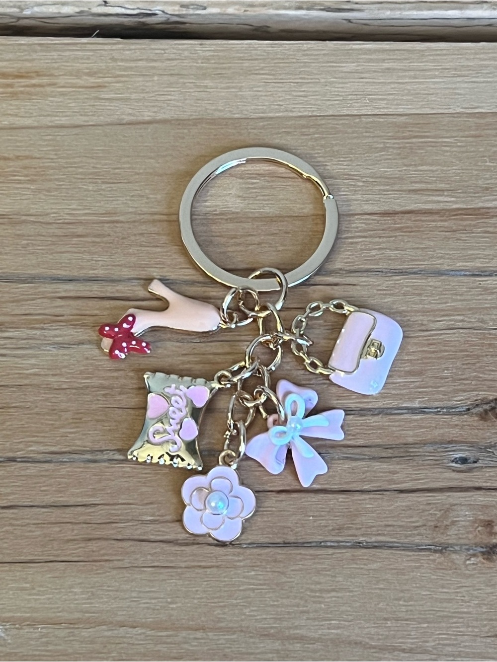 Pink Bag Charm/Keyring